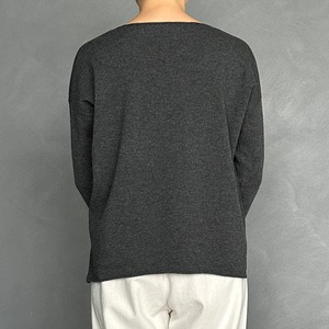 wool pullover　ウールプルオーバー　evam eva