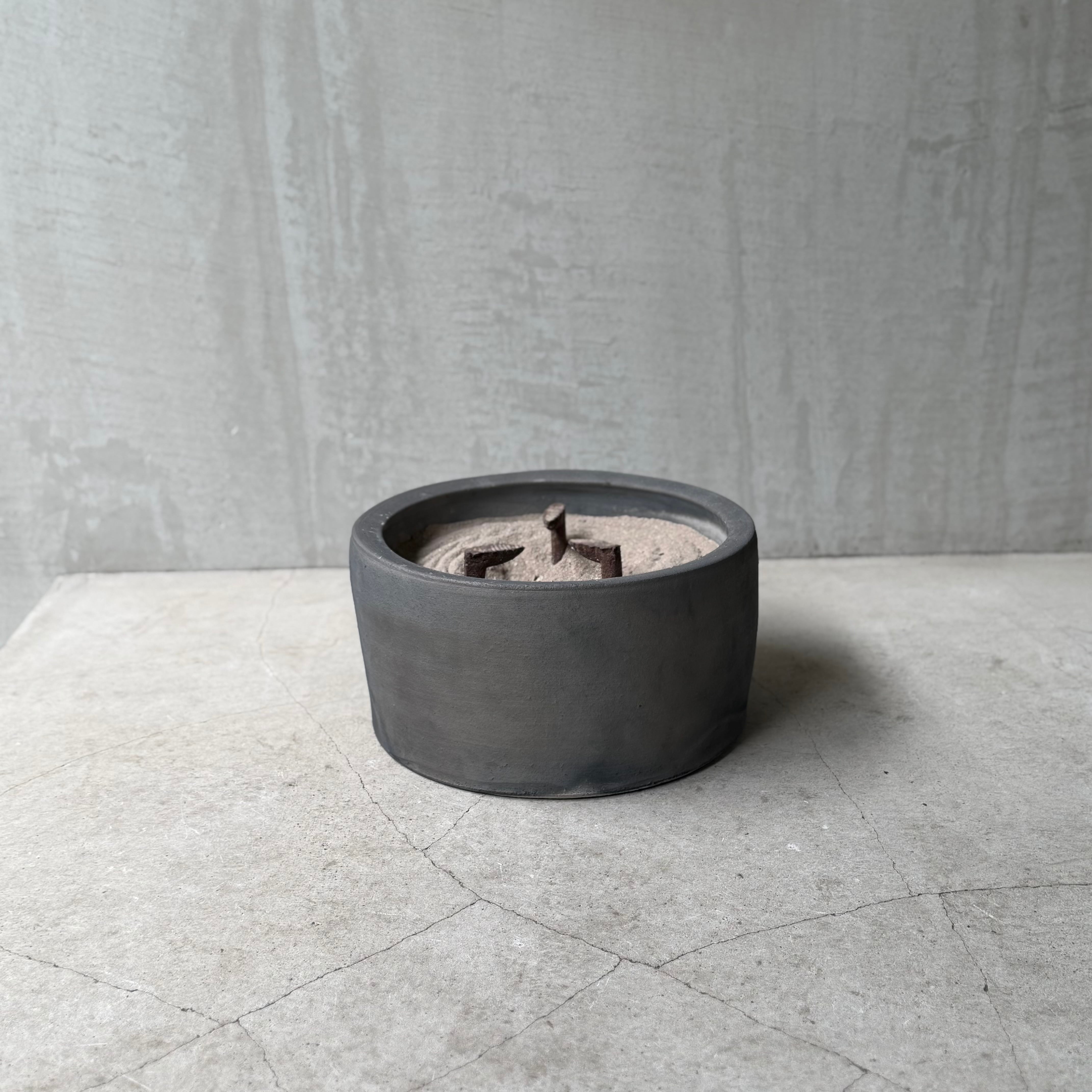 清水善行 須恵火鉢 | gallery 一白