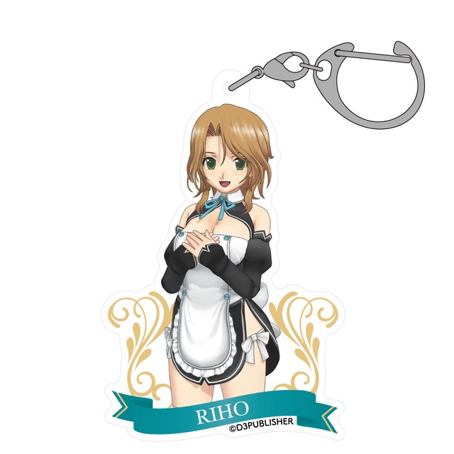 『ドリームクラブ』シリーズ アクリルマルチキーホルダー　ドリームクラブシリーズ　理保