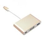 iFormosa USB-C VGA Multiportアダプター ゴールド