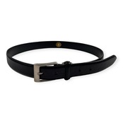 J.PRESS ジェイプレス レザーベルト ハトメ 5穴 /ブラック/ビジネス