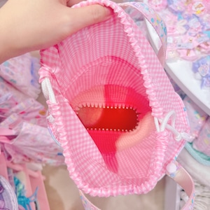 【N4】53-7巾着カゴトートバッグ