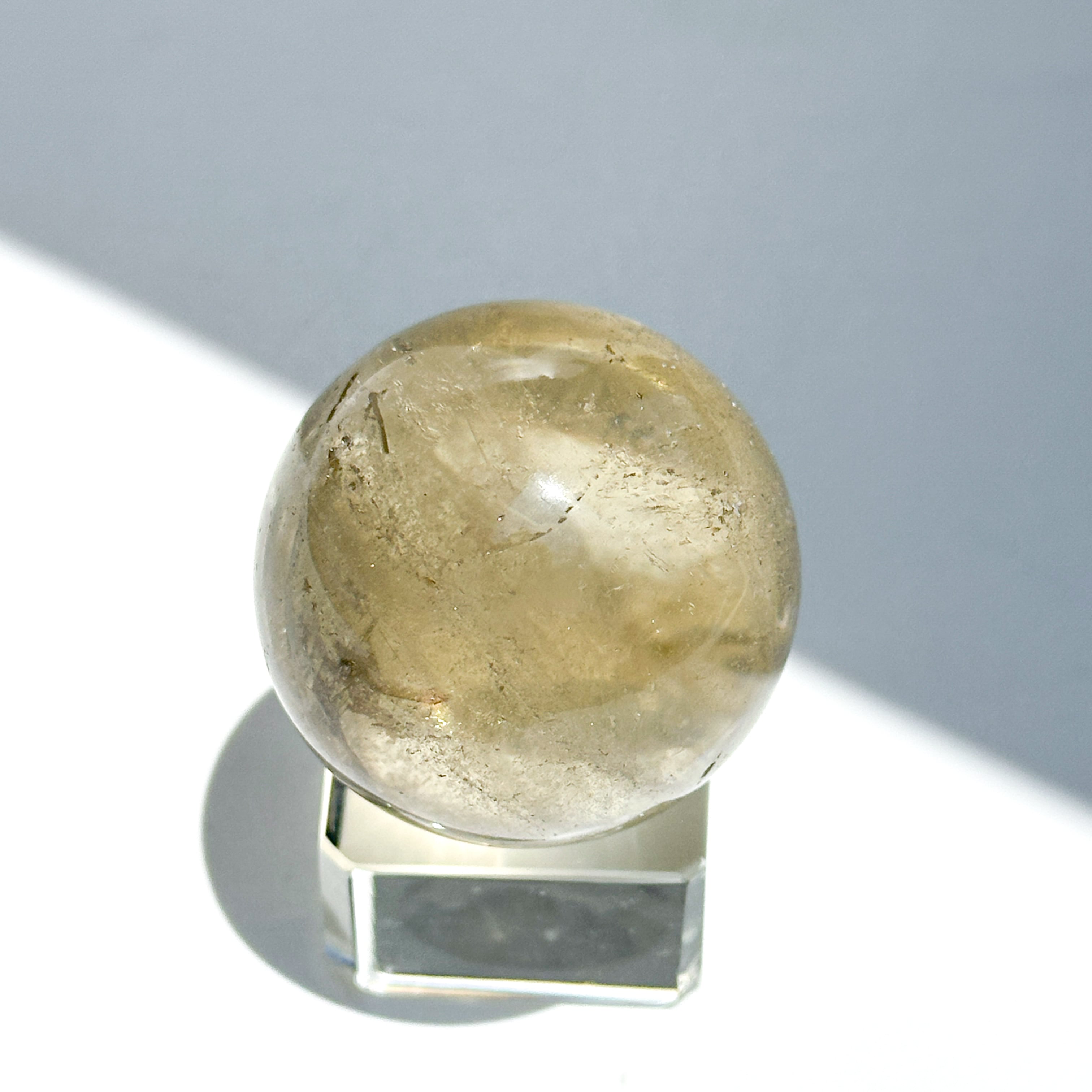 シトリン（黄水晶） スフィア33◇ Citrine ◇ 天然石・鉱物