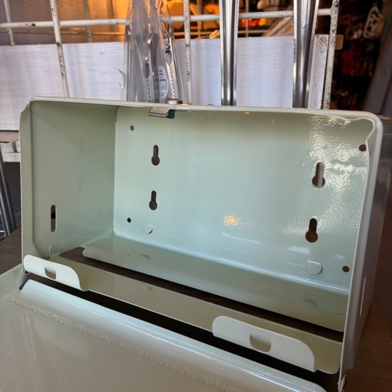 DULTON TISSUE DISPENSER IVORY / ダルトン ティッシュディスペンサー アイボリー バス用品 洗面用品 キッチン用品 壁付け 置き型 ペーパーホルダー レトロ シンプル おしゃれ かわいい ギフト プレゼント