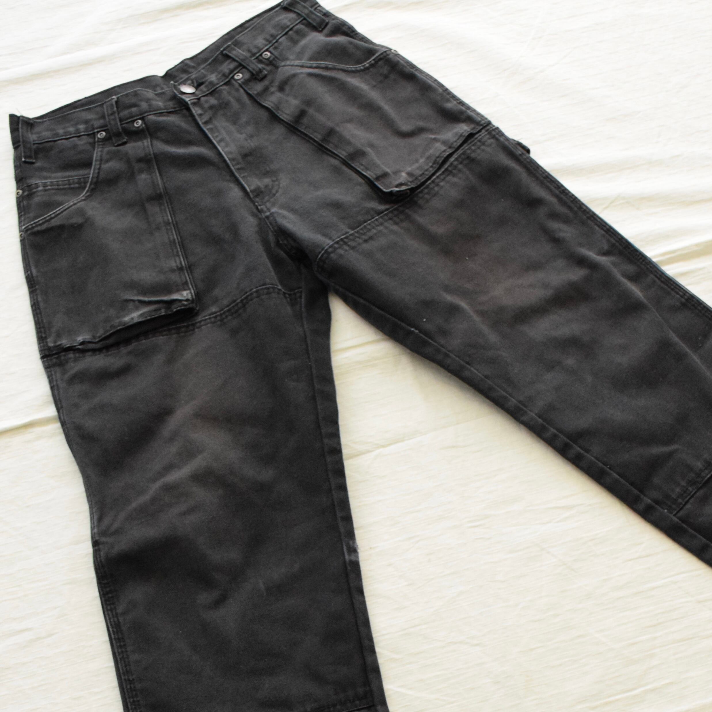 Dickes ダブルニーダックパンツ メンズW32L30 ディッキーズ ブラック