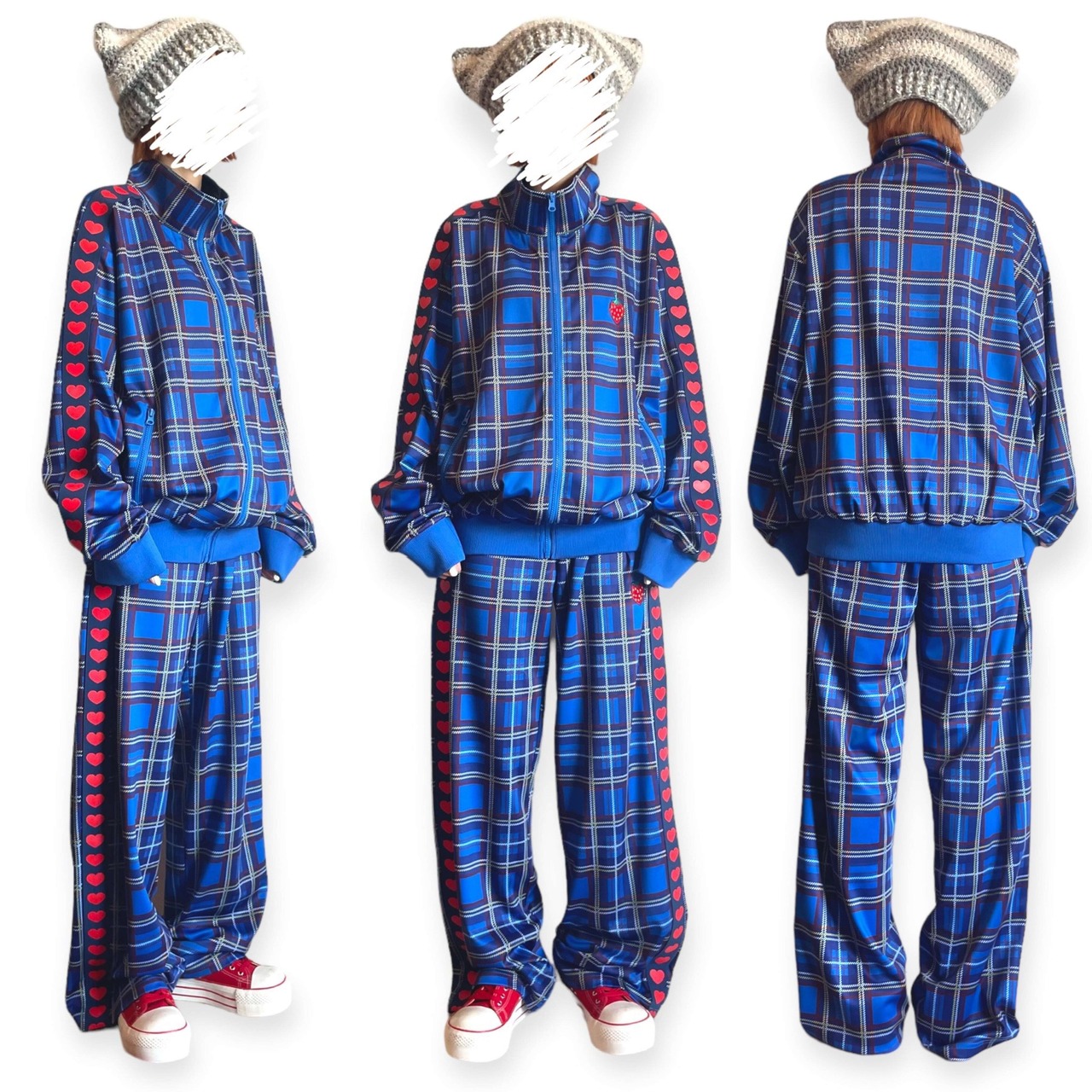 トラックジャケット / BLUE【HEIHEI】 | Schrodinger 