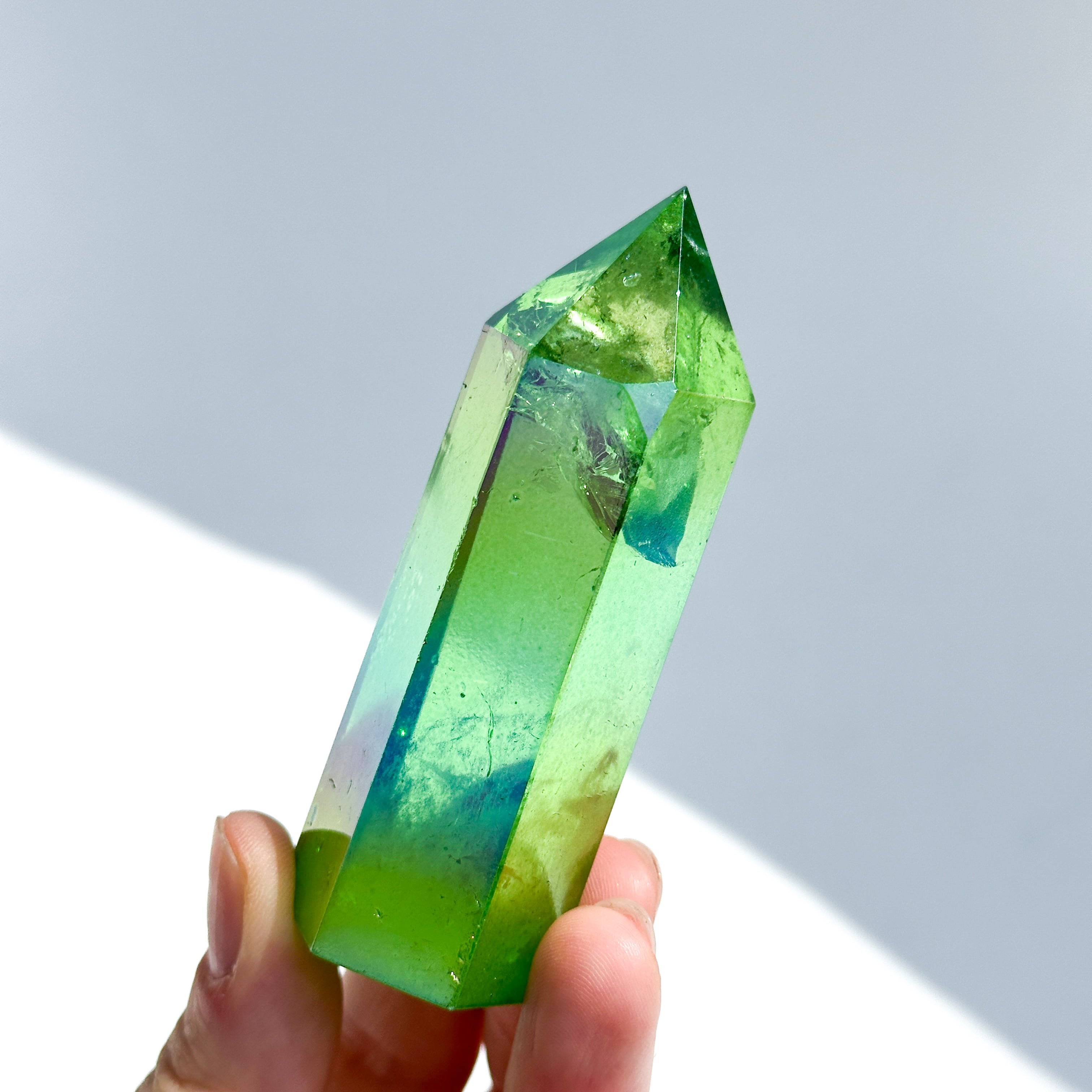 グリーンオーラクォーツ タワー21◇ Green Aura Quartz ◇天然石・鉱物