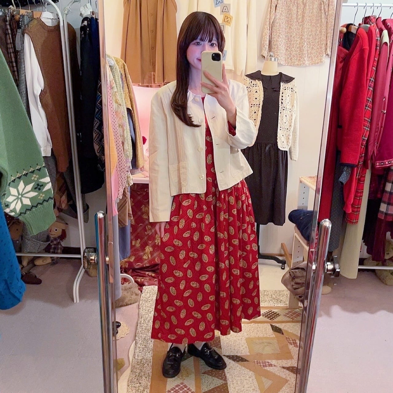 NOUGAT SUGAR / off white cotton jacket