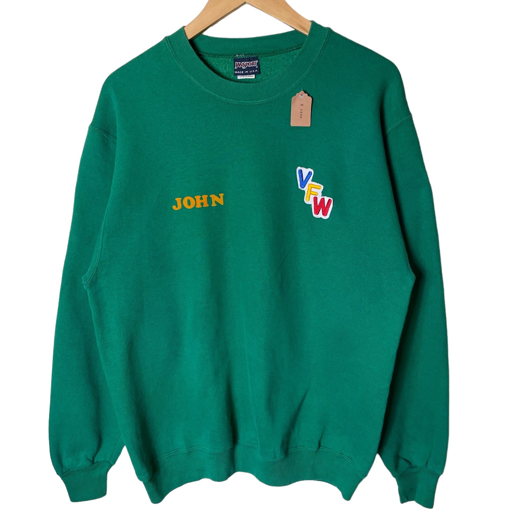 JANSPORT 90's usa製 スウェット 両面プリント XL No.819