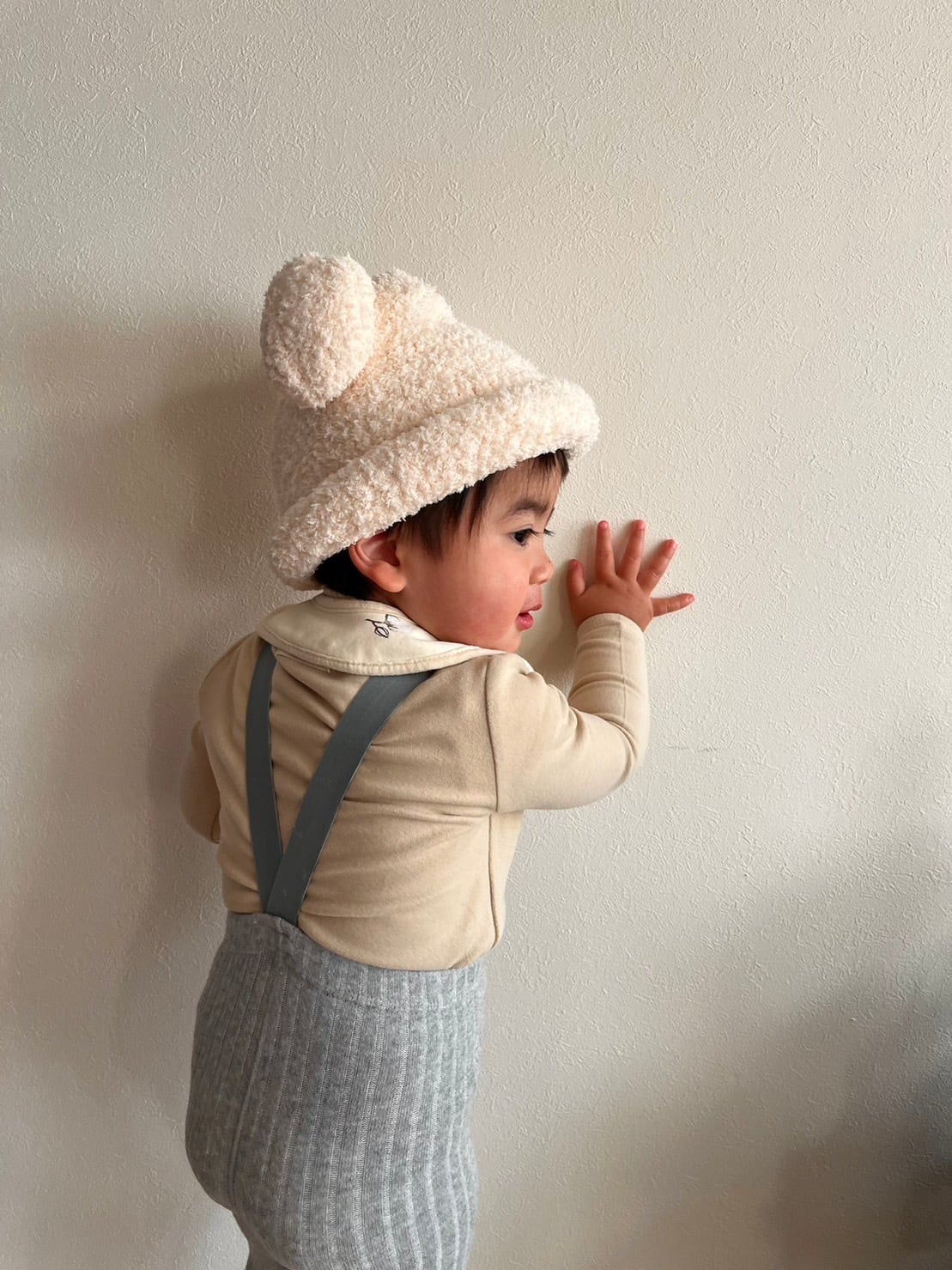 くま耳ニット帽