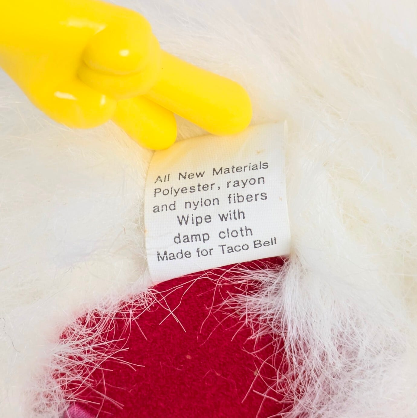 ☆VINTAGE 1983☆【 Rainbow Brite( レインボーブライト ) 】 『 Twink / トゥインク 』タコベルノベルティ / プラッシュ / ぬいぐるみ 〚アメリカン雑貨 アメトイ〛