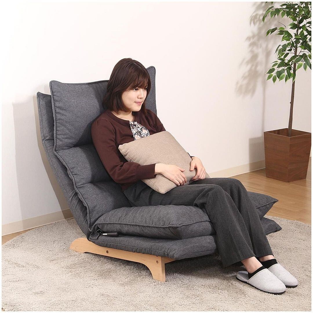 5000円以上からお得なクーポン対象】ダブルクッション座椅子 フィット2