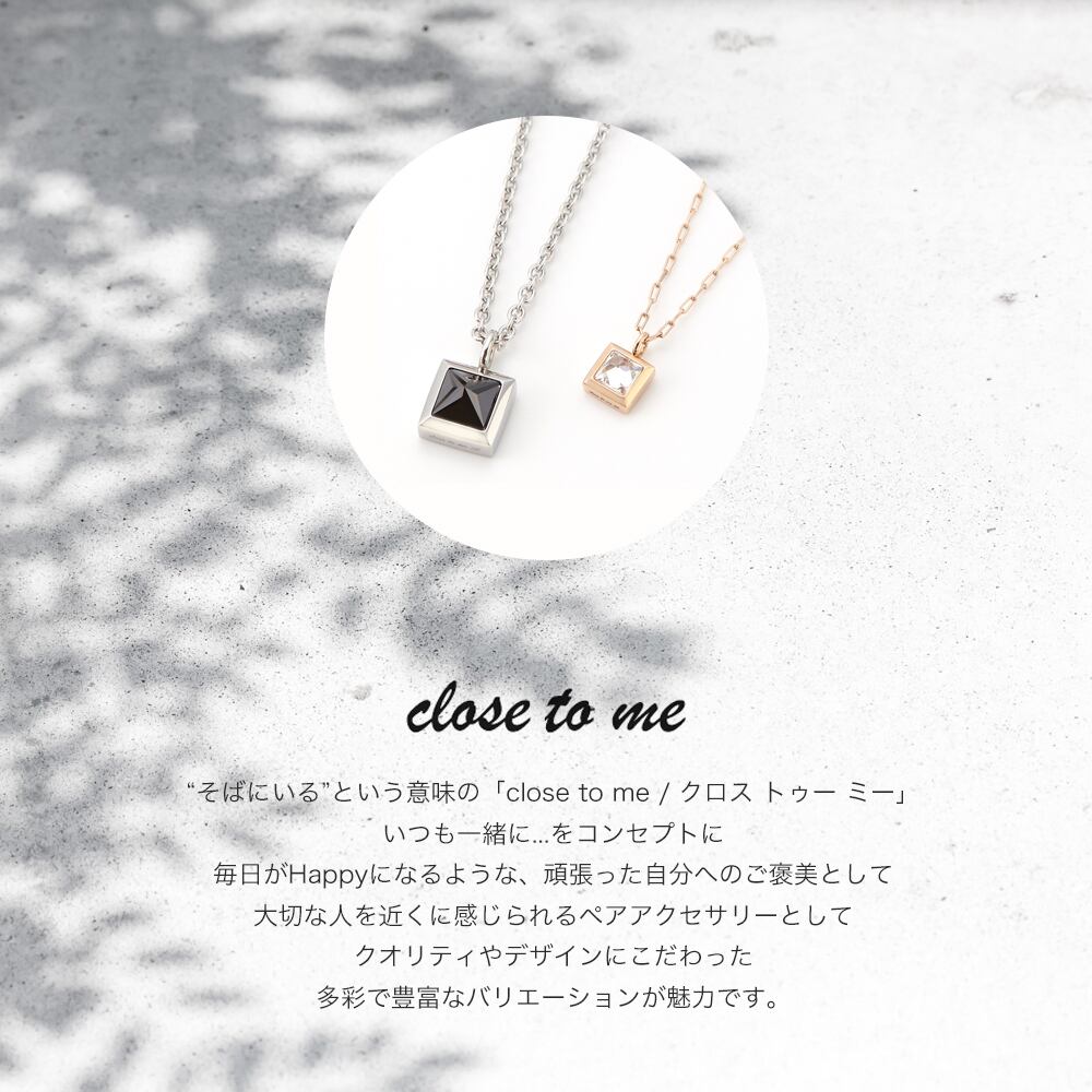 close to me ダブルリングペアネックレス ハワイアンジュエリー ty-sn13-235-236 メンズ レディース シルバー925 ブラック  ピンクゴールド シンプル プレゼント ギフト 記念日 誕生日