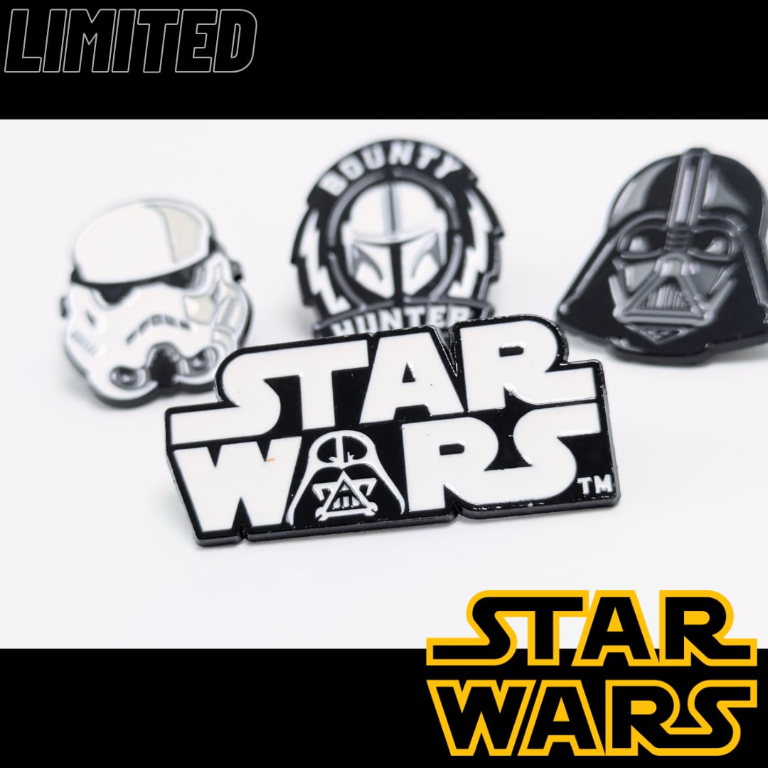 送料無料！ ★ピンズ PINS★ピンバッジ 【 Star Wars / スター・ウォーズ 】4Pセット / ダース・ベイダー / ストームトルーパー / バウンティ・ハンター〚アメリカン雑貨 アメトイ〛