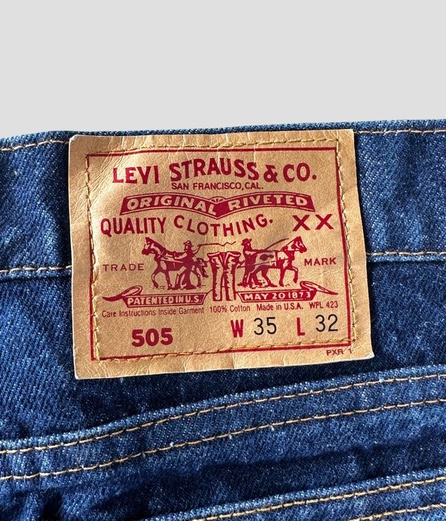 -Levi's- Vintage 90s W35L32 505 Denim Pants made in USA
