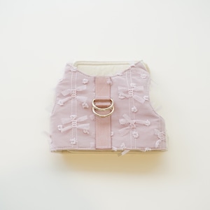 wear harness ribbon dot pink