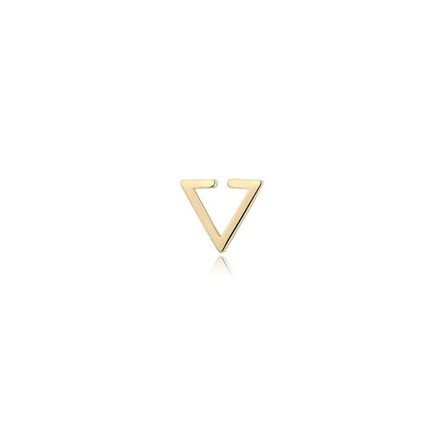 minimal design triangle ear cuff L0560