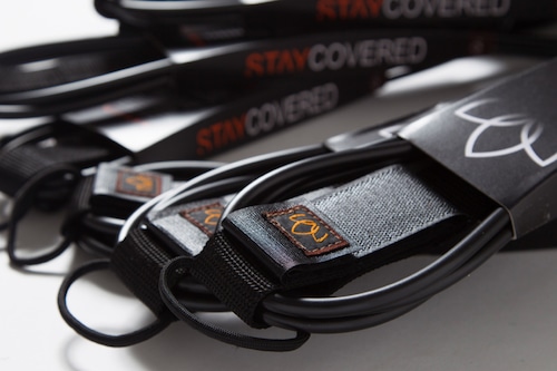 [STAY COVERED] リーシュ 9ft ANKLE COMP mat black