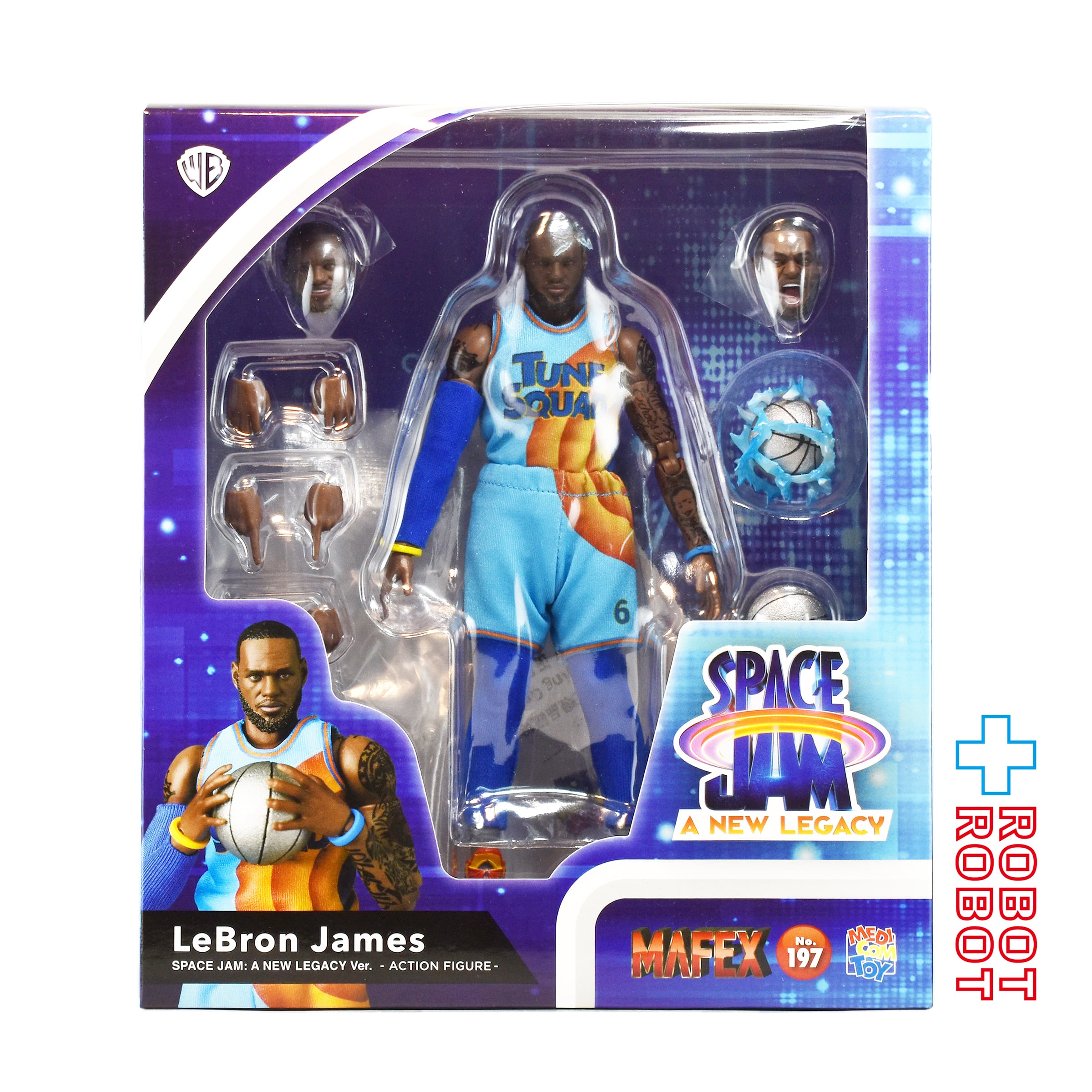 レブロン・ジェームズ MAFEX(マフェックス) アクションフィギュア メディコム・トイ MAFEX マフェックス No.197 スペース・プレイヤーズ