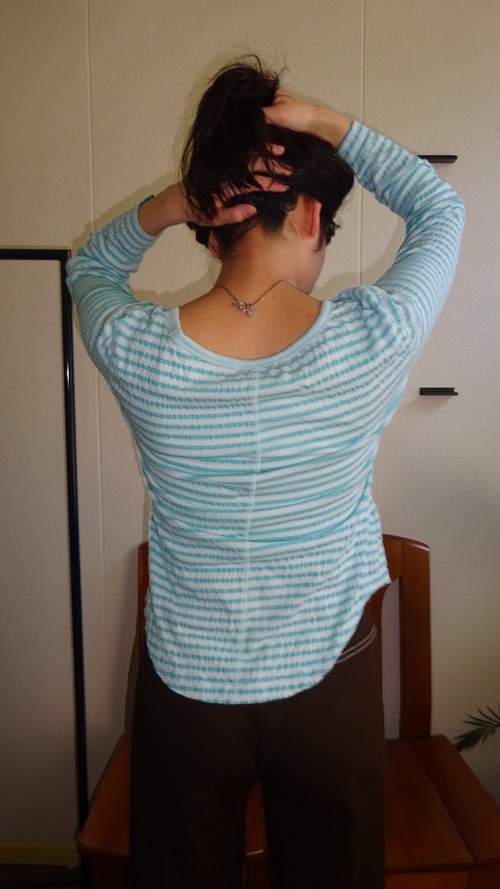 00s～Eddie Bauer border long sleeve tee