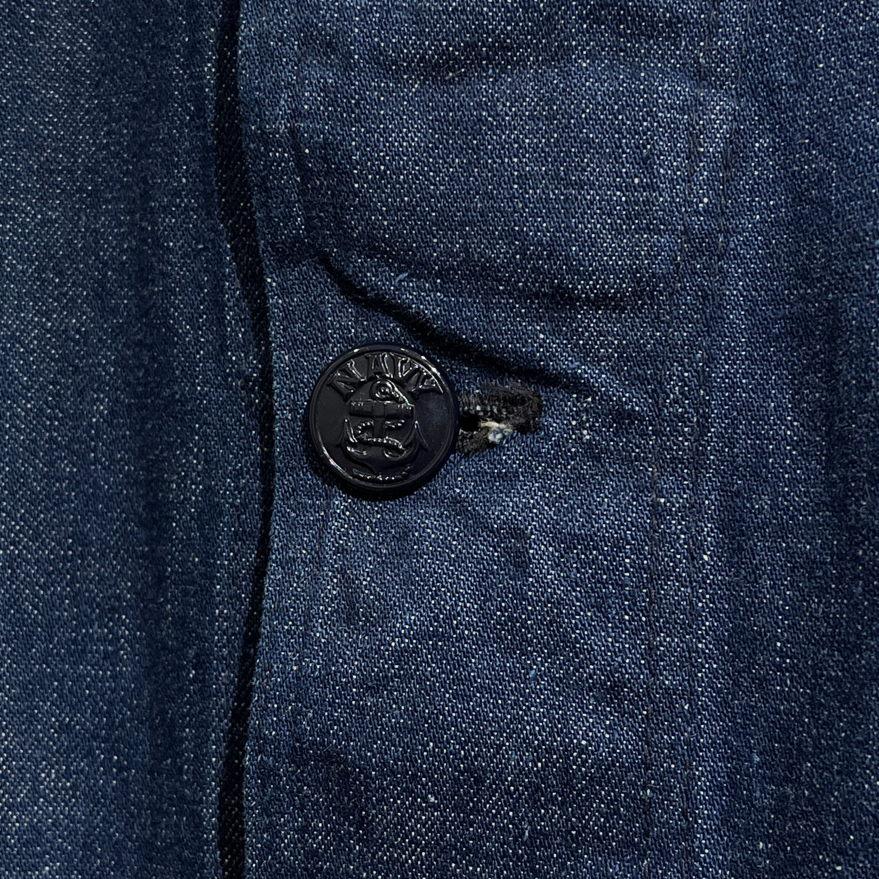 40s US NAVY USN Shawl Collar Coverall 40年代 ショールカラー