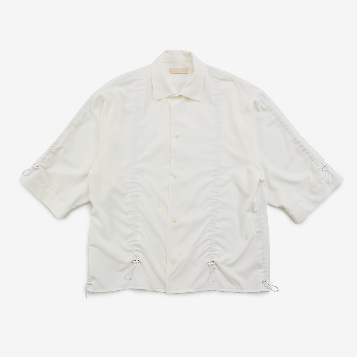 アジャステーブルシャツ ホワイト