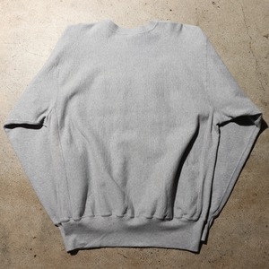 極美品 2XL 90s グレー オールドイングリッシュ ミディアムグレー Reverse weave champion リバースウィーブ チャンピオン スウェット