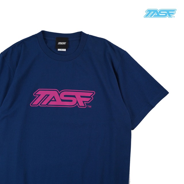 TASF  /  ロゴTee  /  Indigo × Purple