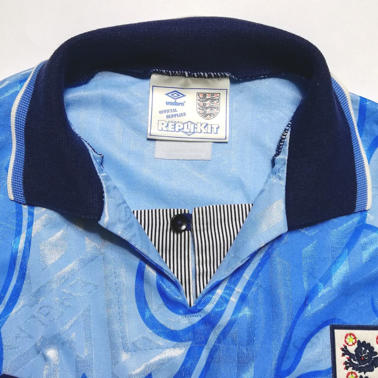 USED】イングランド代表 1992 Umbro サード半袖 ユニフォーム