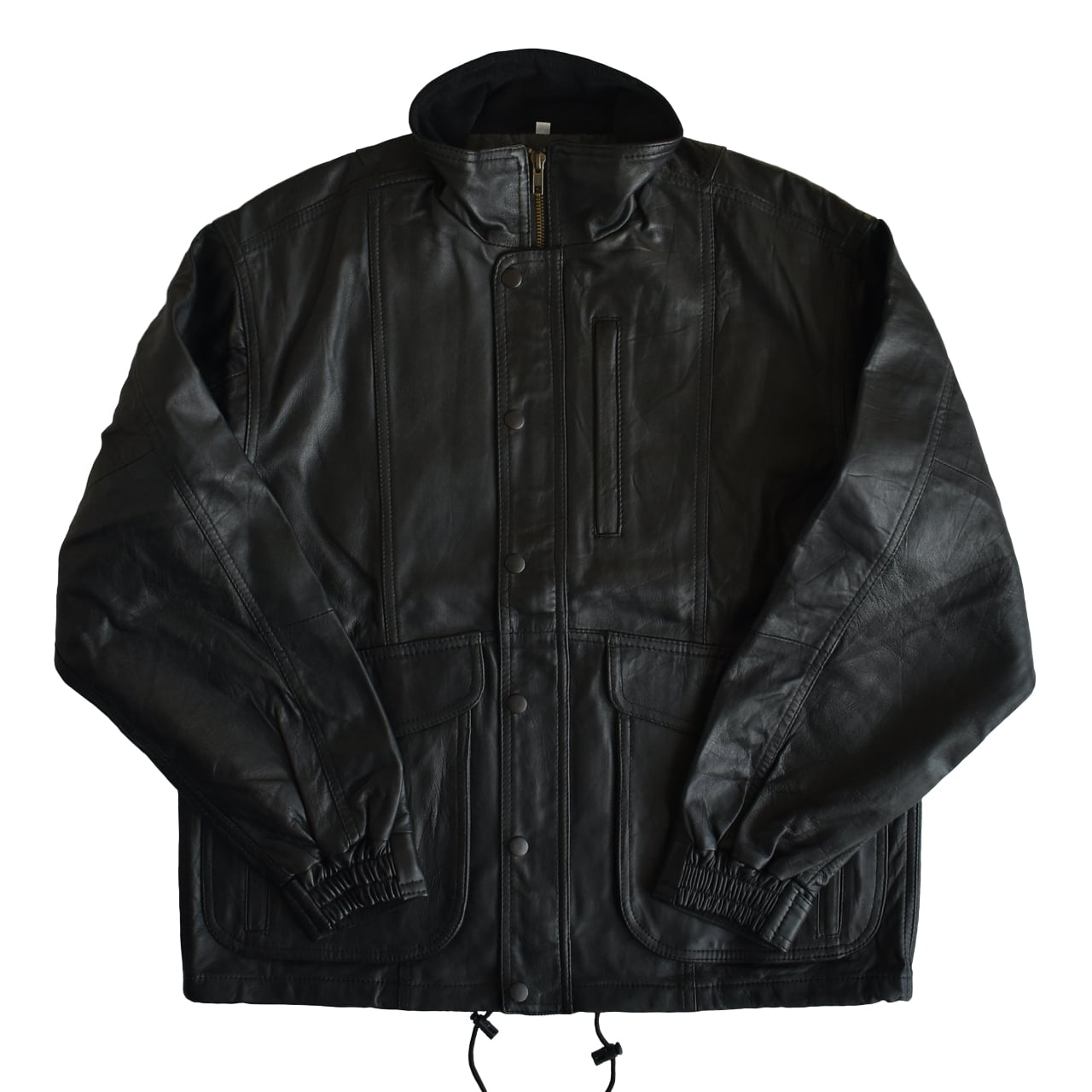 yoused / REMAKE LEATHER RETRO BAGGIES JACKET - リメイク レザー