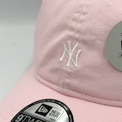 NEW ERA 9TWENTY/920 ウォッシュドコットン Mini Logo ニューヨーク・ヤンキース Pink/White