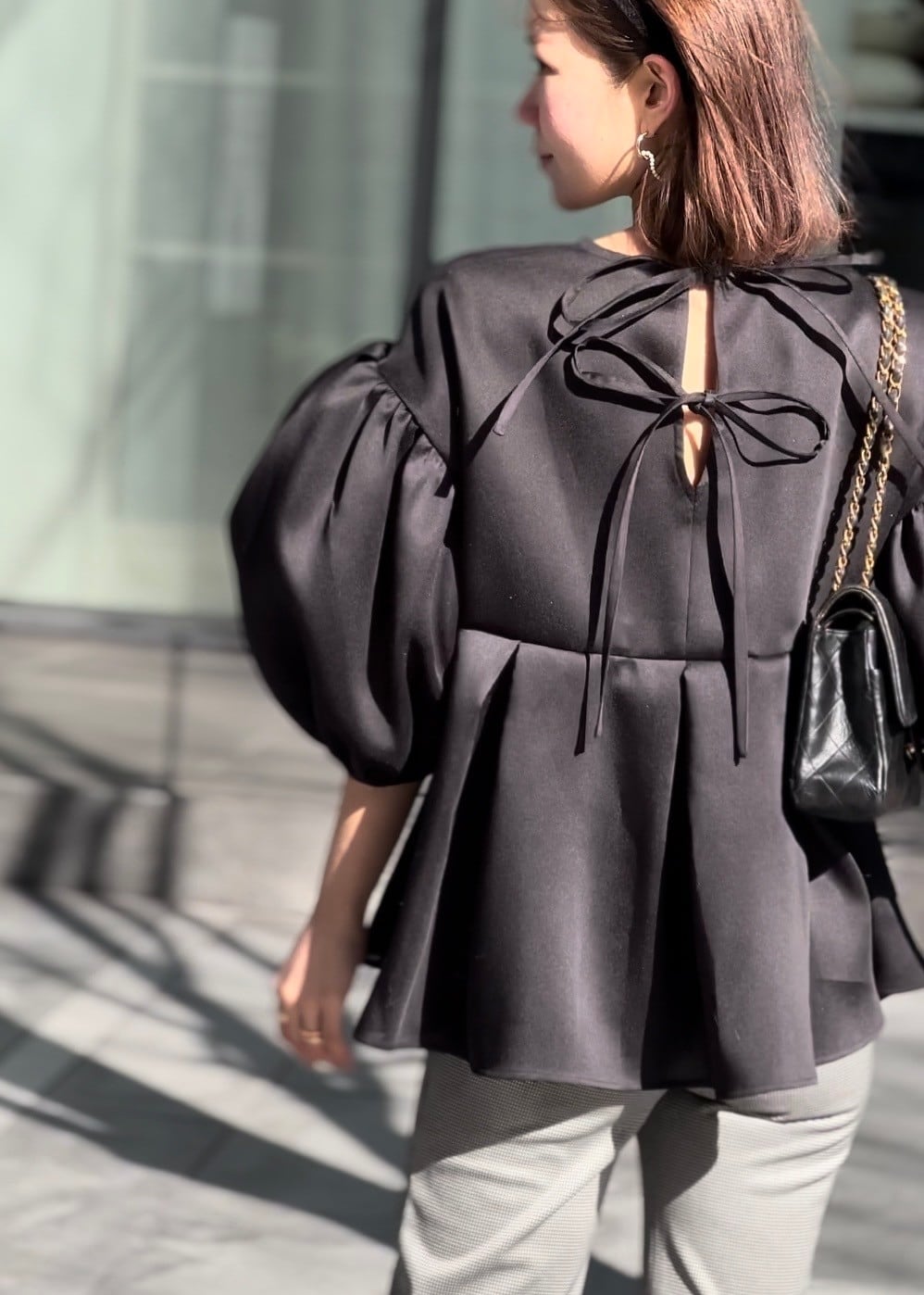 ヘヨンマカロンブラウス 