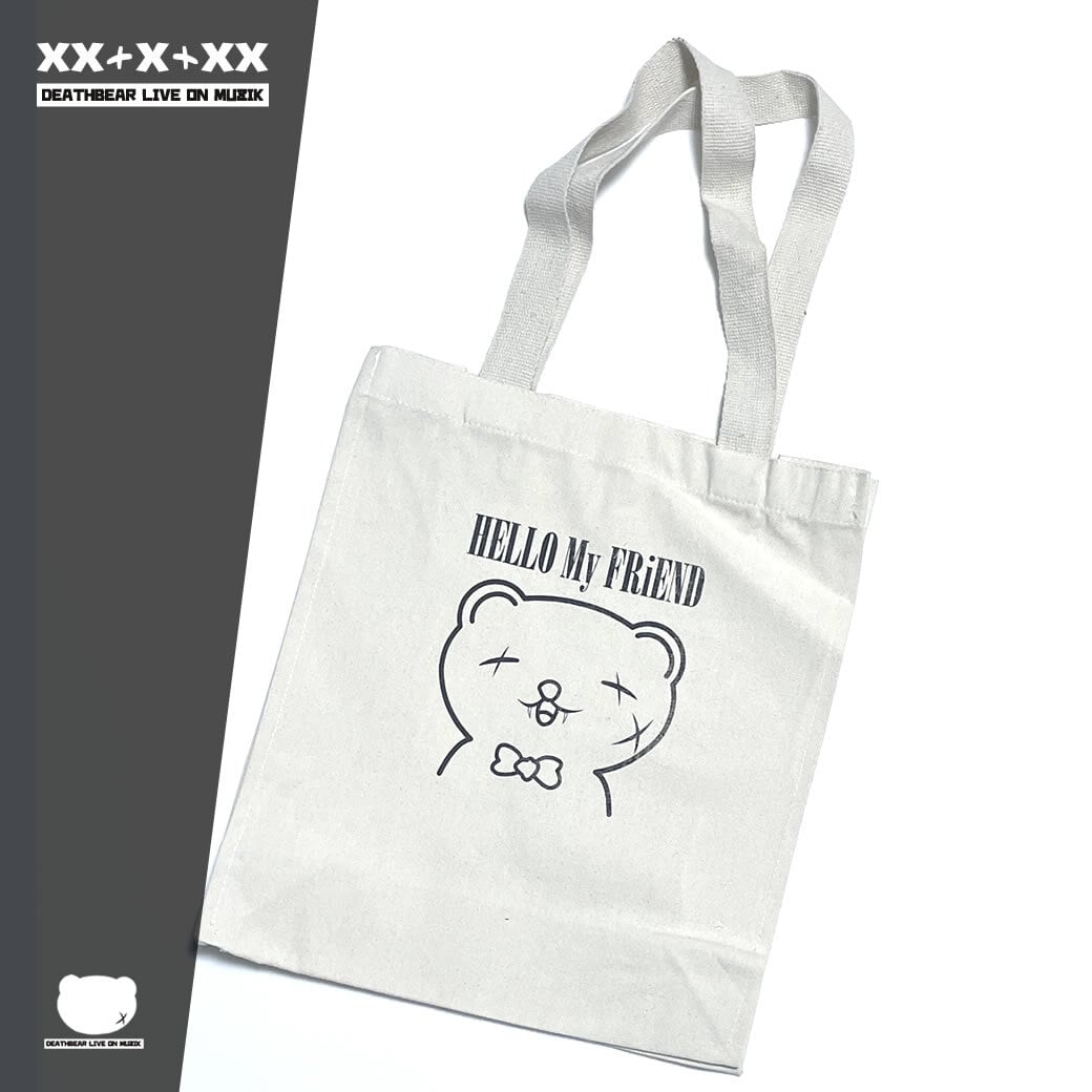 【HELLO MY FRiEND】BOX SQUARE TOTEBAG