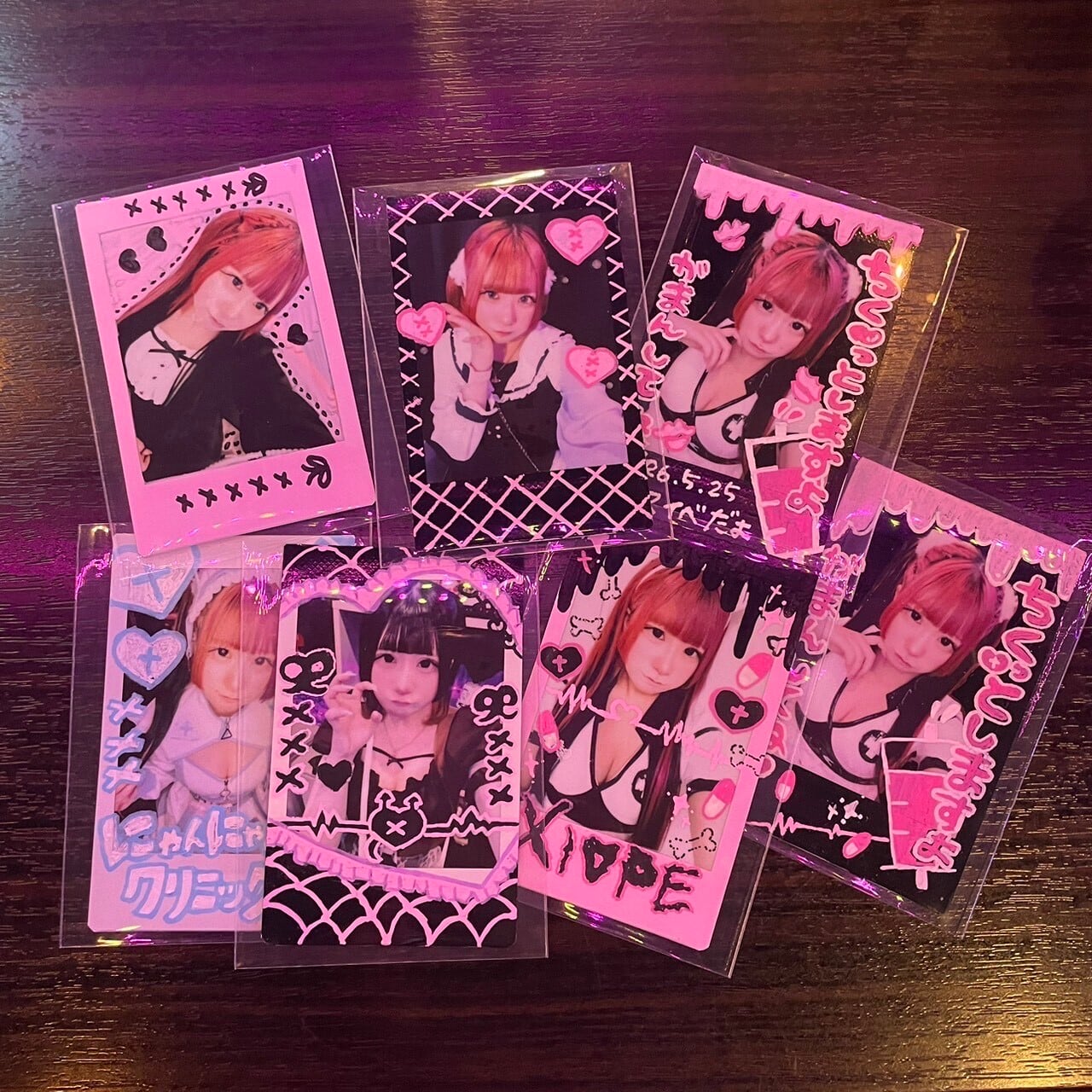 緋羽神宮由夢(あかばじんぐうゆむ)】ランダムチェキ5枚セット