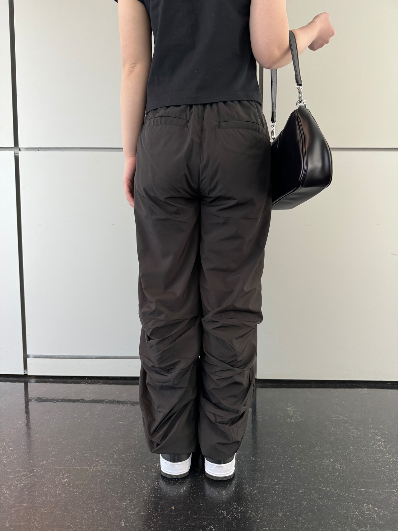 【X-girl】LOOSE FIT TUCK PANTS【エックスガール】