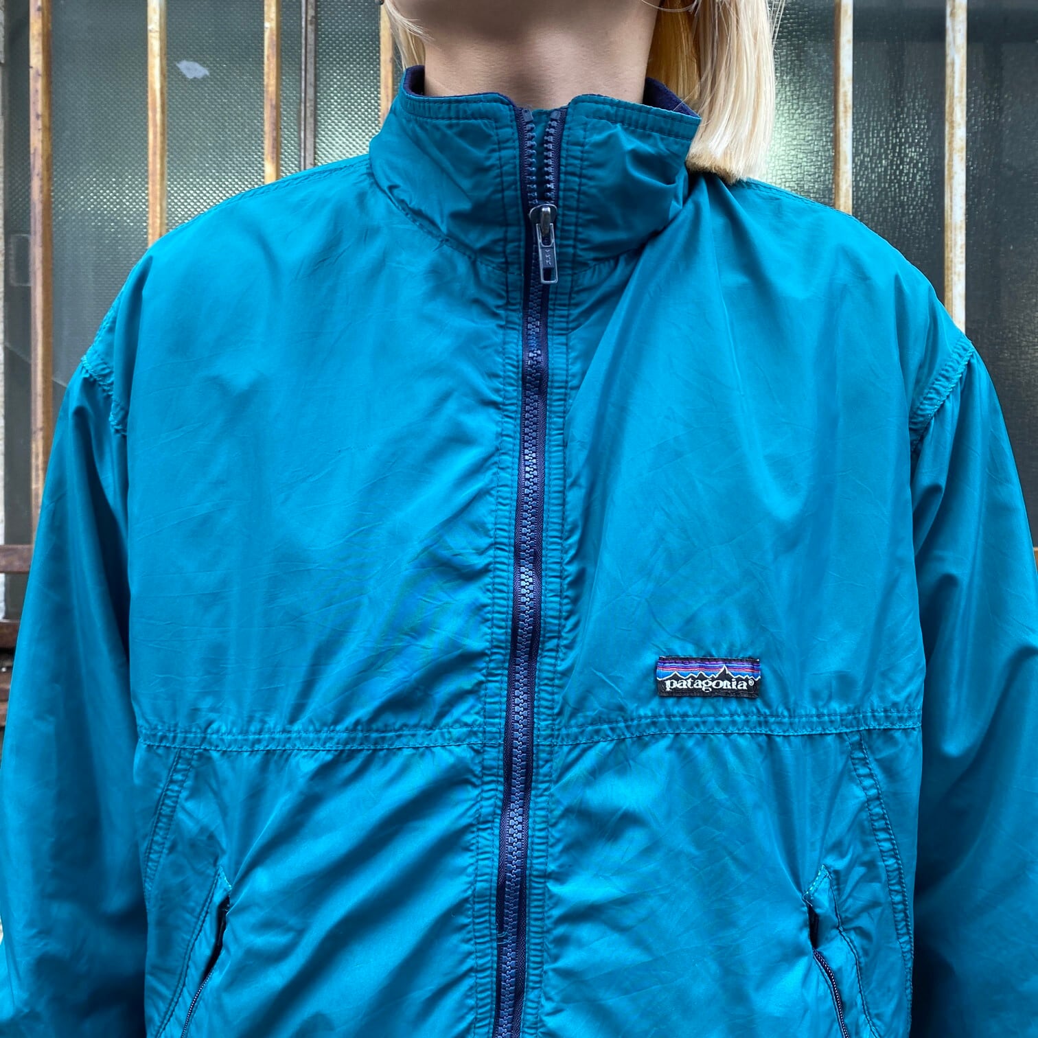 USA製 90年代 Patagonia パタゴニア シェルドシンチラ ナイロン 