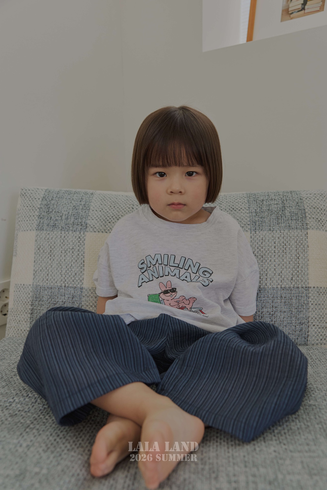 【取寄/韓国直送】LALALAND 26/SM (Kids)9部パンツ|夏服|韓国子供服