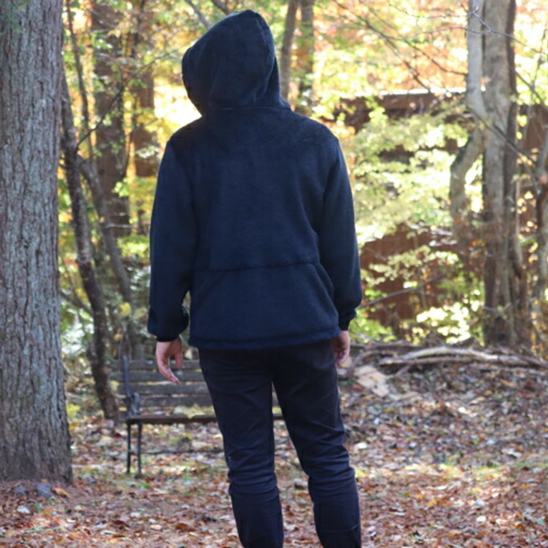 Hakusan]ポーラテックフリースを採用した人用フリースジャケット【ゼロ