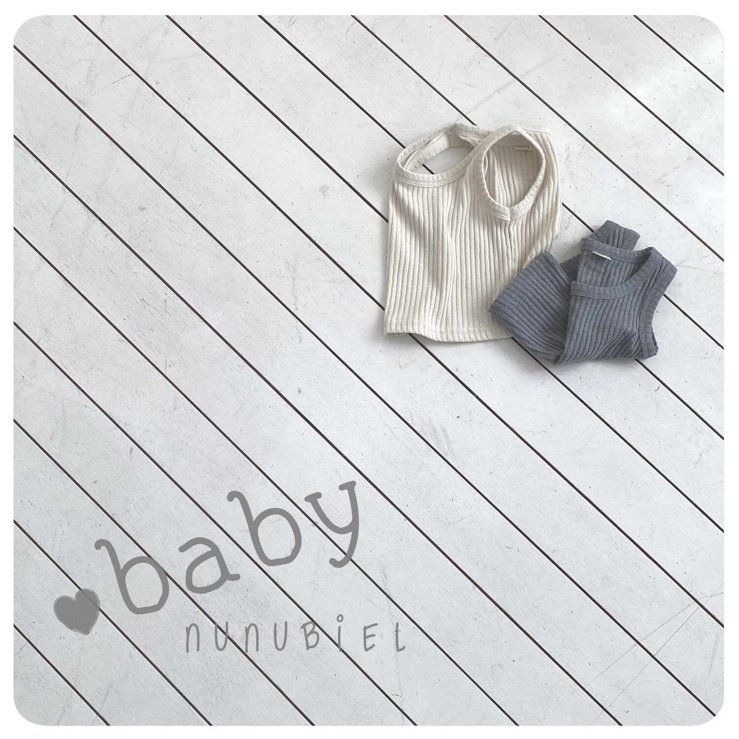 bebe muffin sleeveless【nunubiel】※7月中旬〜下旬発送予定