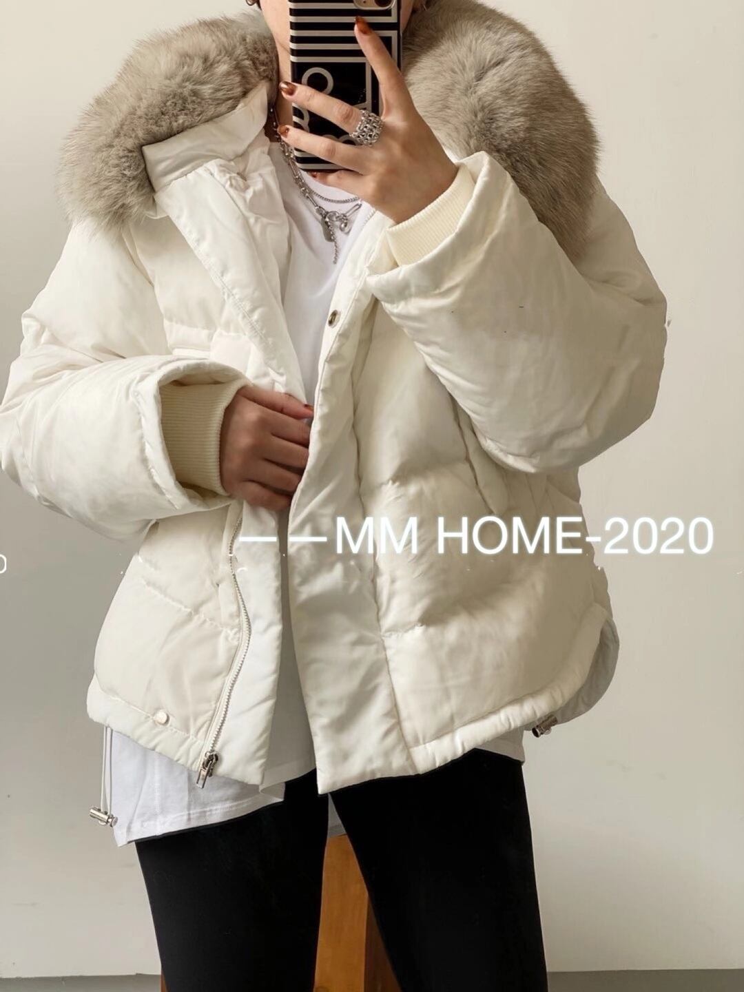 ファー付き　中綿ブルゾン　AJ42441-6681