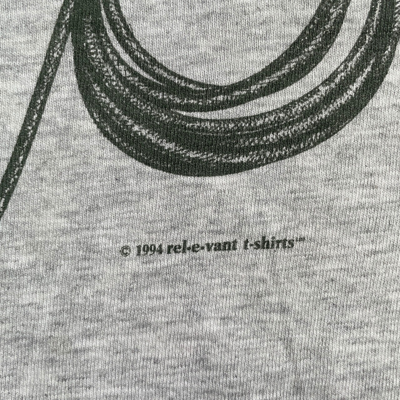 90年代 rel.e.vant.products 農耕具 アート オールオーバープリント T 