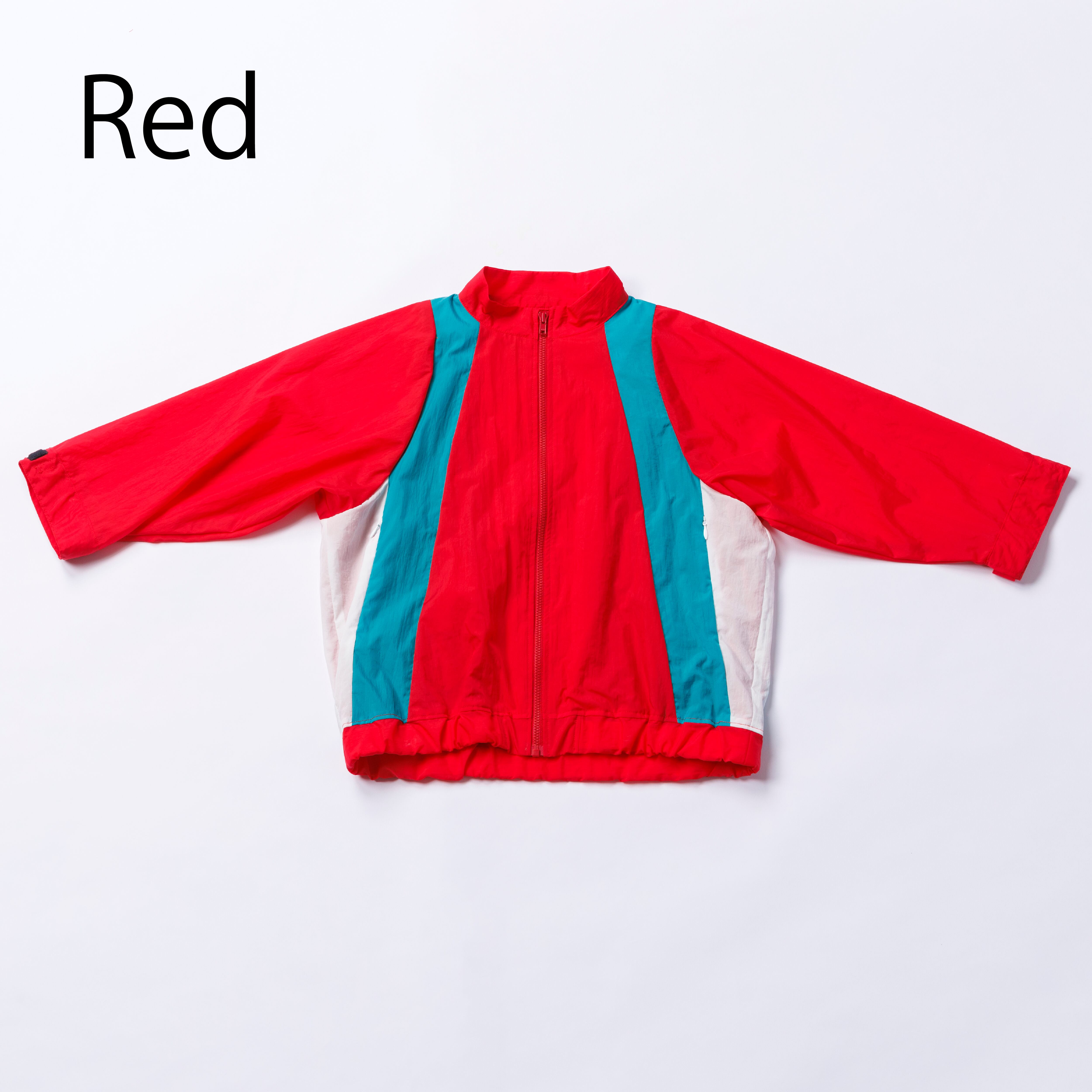 しゅあい　すのチル服　赤、青　BIG用 赤、青 nunuforme 26SS 〉 トリコロールナイロンジャンパー / Red | 世界の