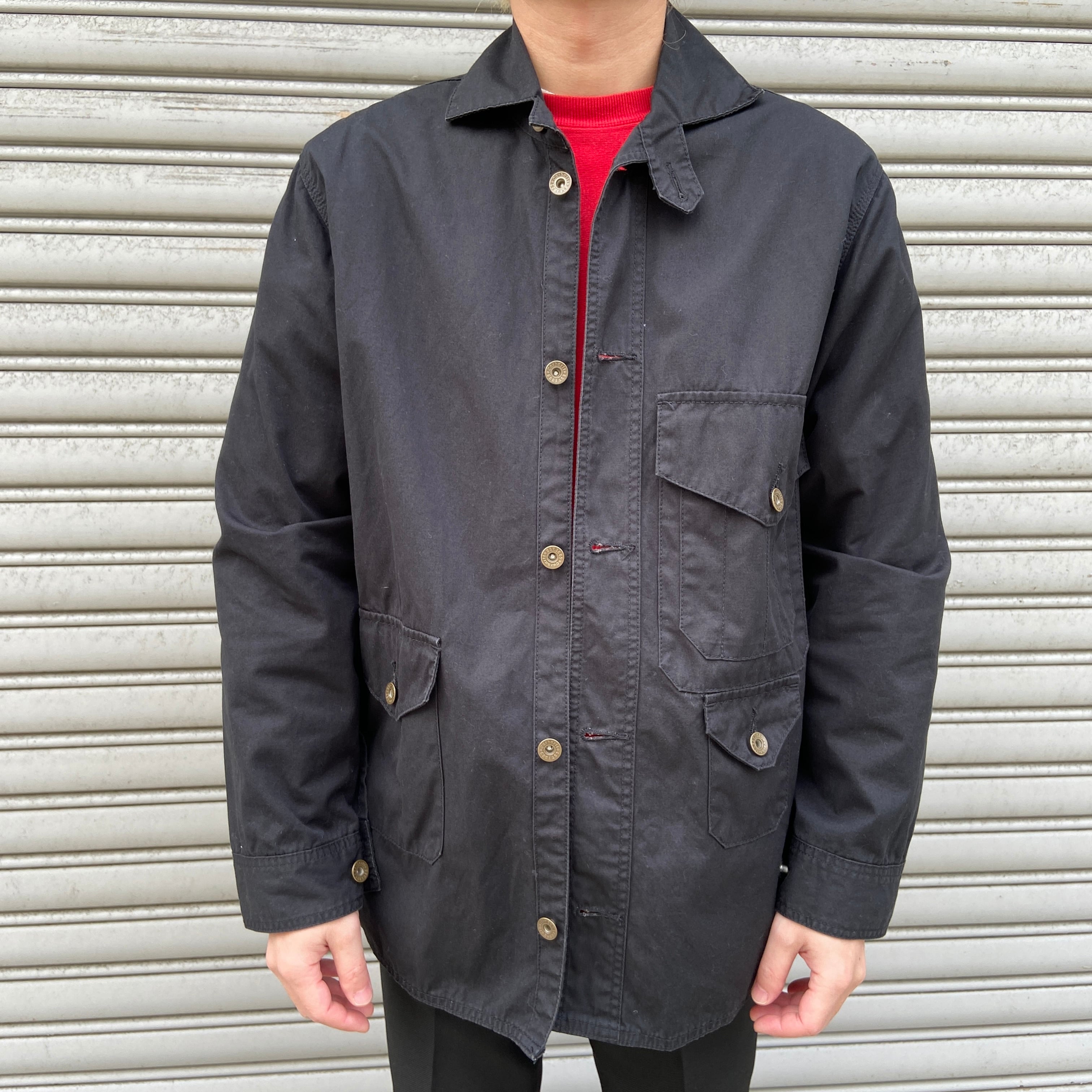 Carhartt カーハート カバーオール風シャツジャケット ブラック L 