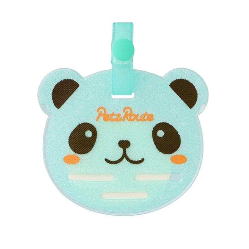 Petj犬用 虫よけ ペッツルート もっと虫よけ エリアスマイル 60日 パンダ M 可愛い ブルー 無臭 散歩用 電池なし いらず ペット用虫よけ 虫除け 防虫 中型犬 大型犬 虫対策 スマイル Dearkm フレンチブルドック孔明