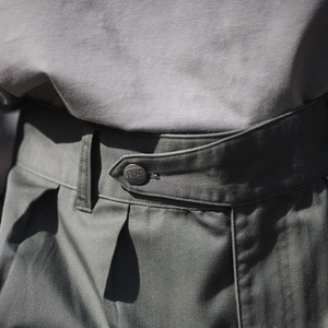 ブリティッシュアーミーNo.2・ワイドドレスパンツ N3585