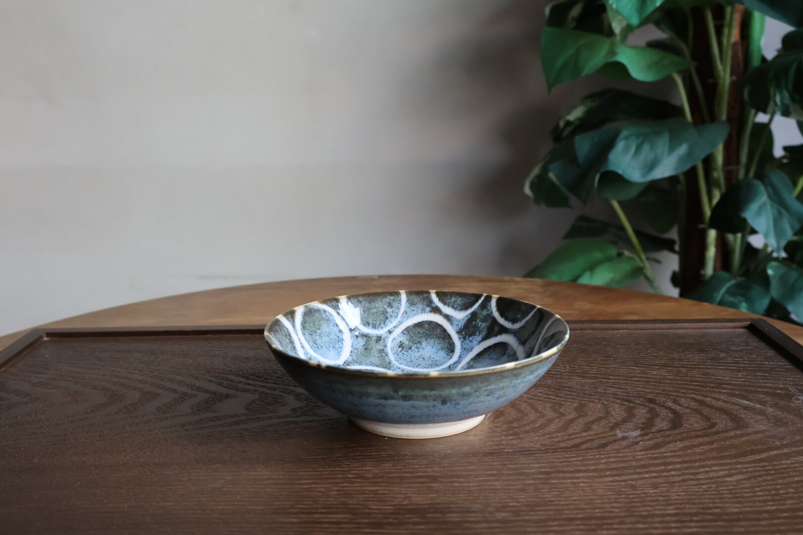 美濃焼 Brush Blue ブラッシュブルー スモールボウル 百丸