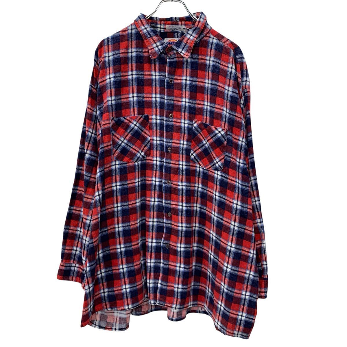 90s RRL 三ツ星タグ ネルシャツ チェックシャツ ダメージ有り サイズ