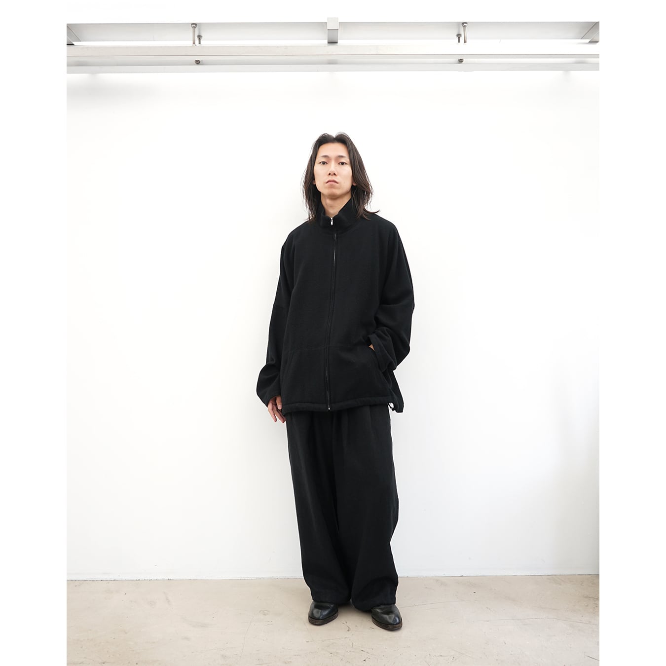 Blanc YM] (ブランワイエム) BL-25A-CZJ CASHMERE ZIP JACKET | Clique