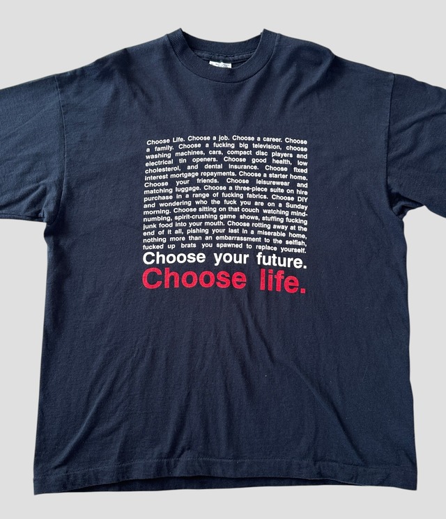 -Train spotting- Vintage 90s XL movie T-shirt