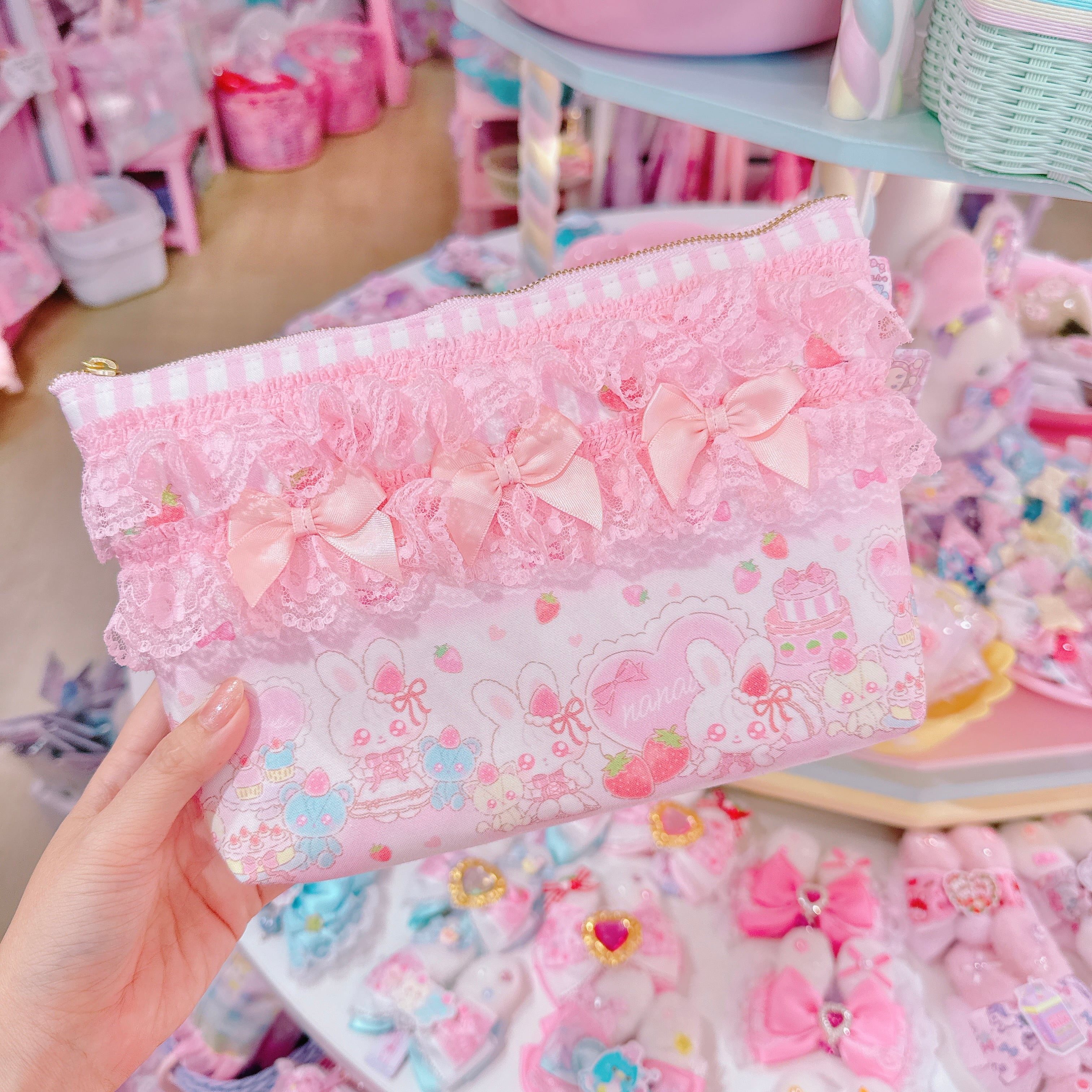 【N9】19-7マチ付きポーチ